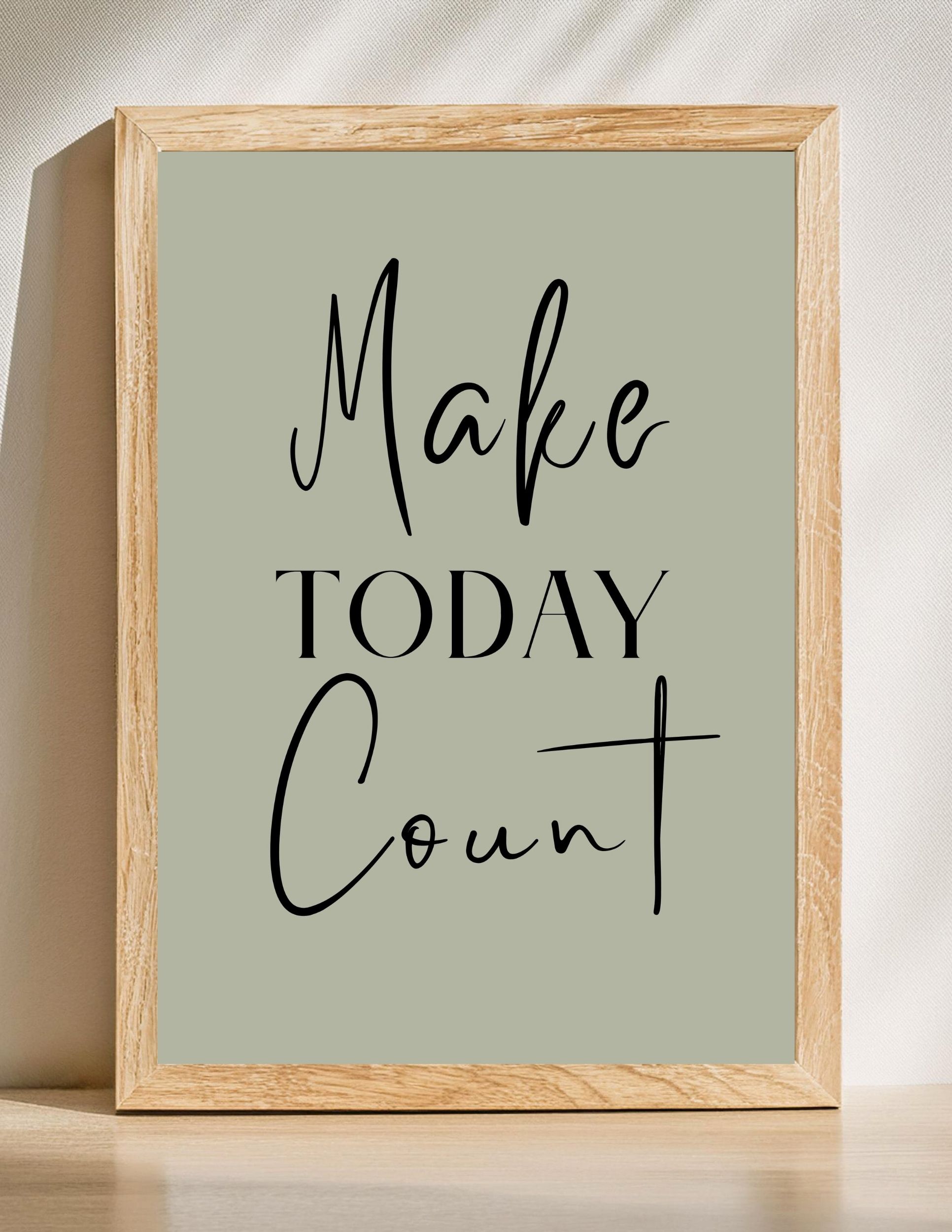 Inspirational Quote Wall Art Set