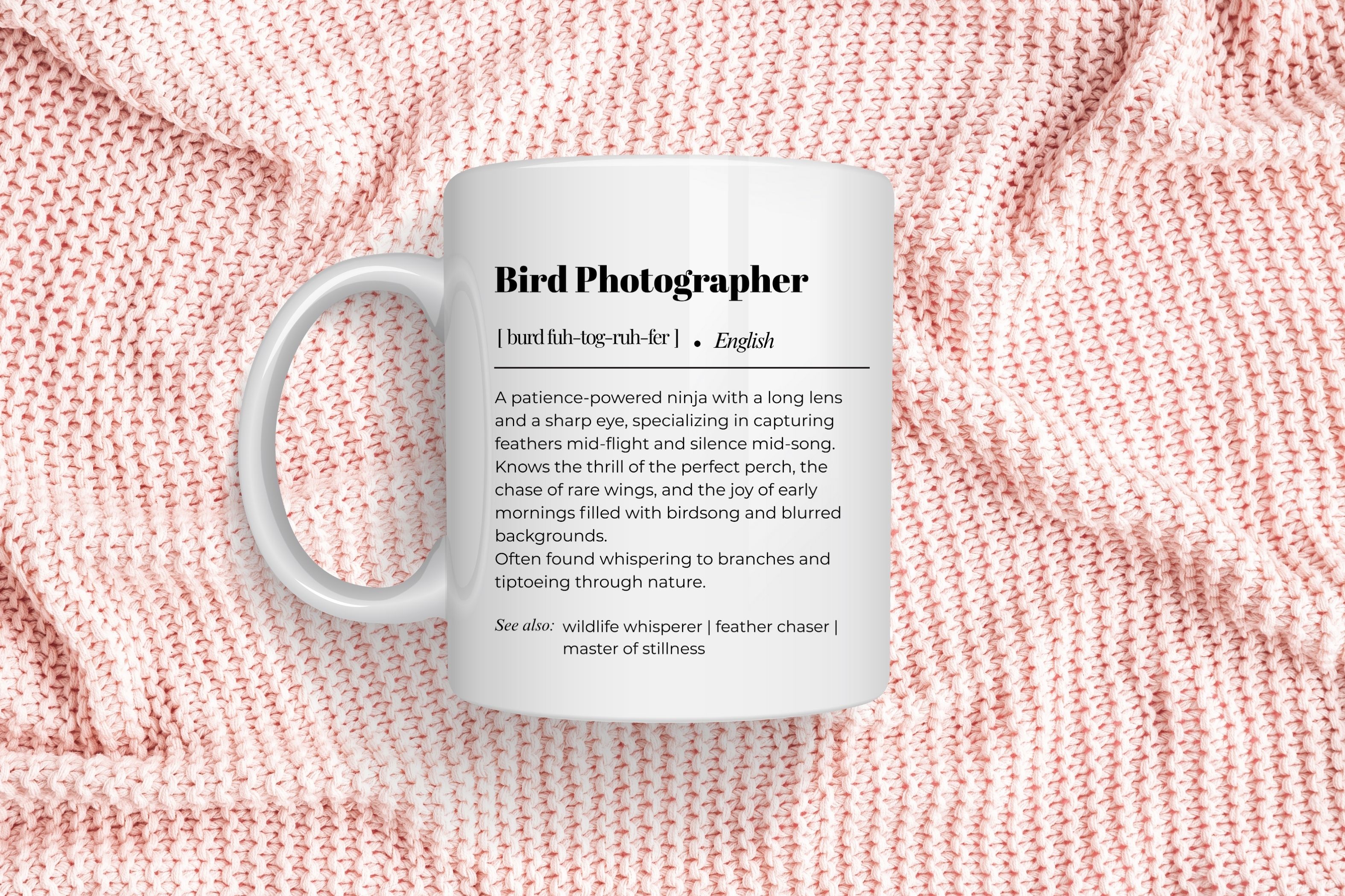 Bird Photographer Mug
