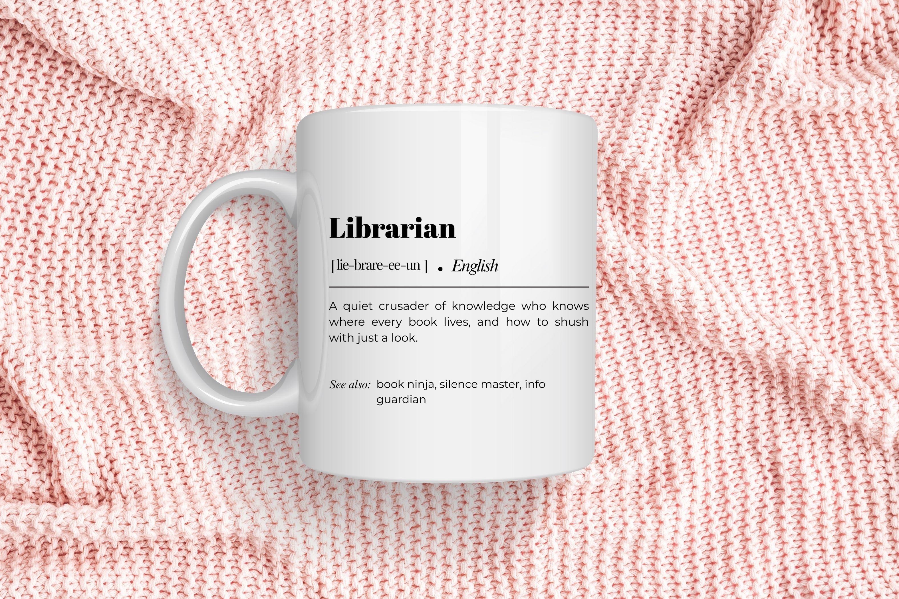 Librarian Definition Mug
