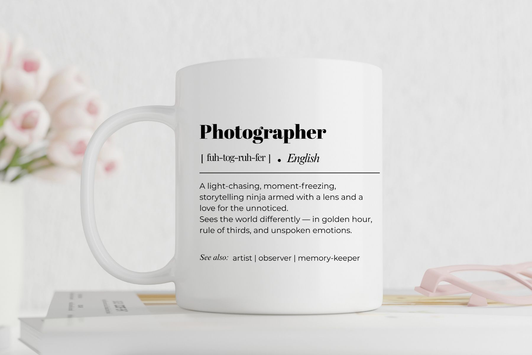 Photographer Definition Mug