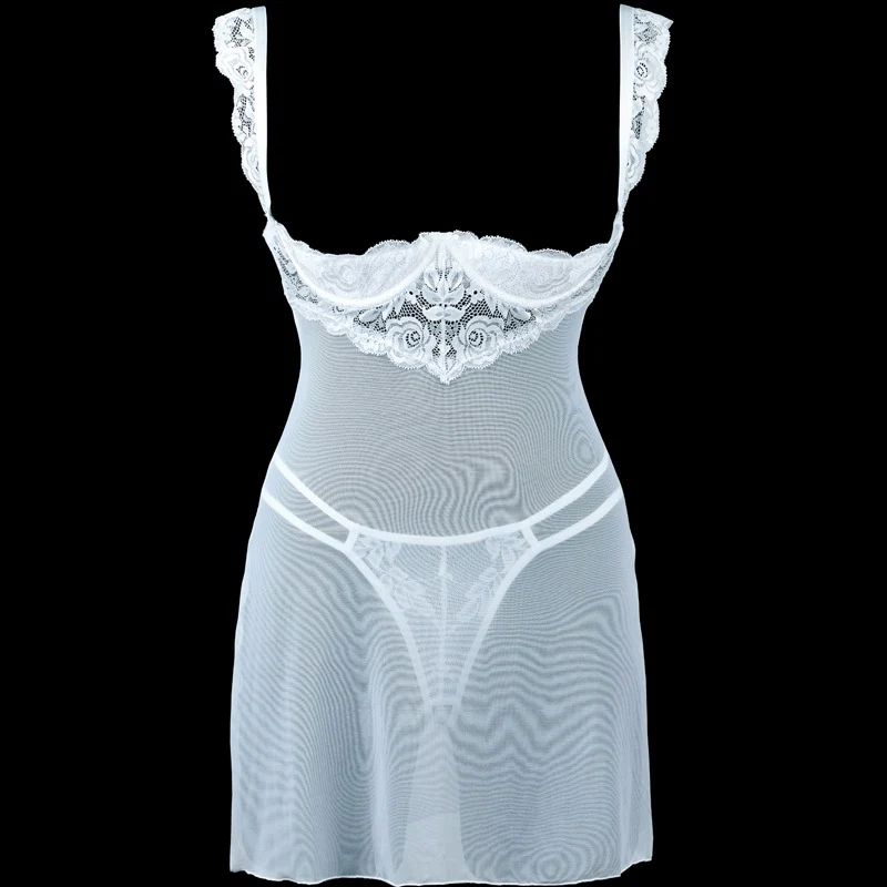 Lace Sheer Babydoll Lingerie
