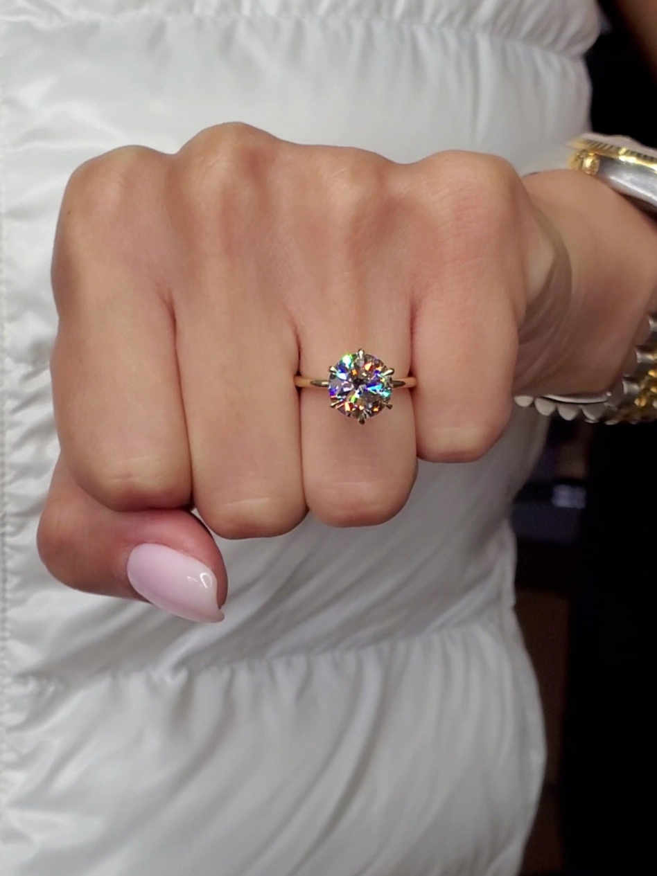 The Velma Rose Golden Ring 