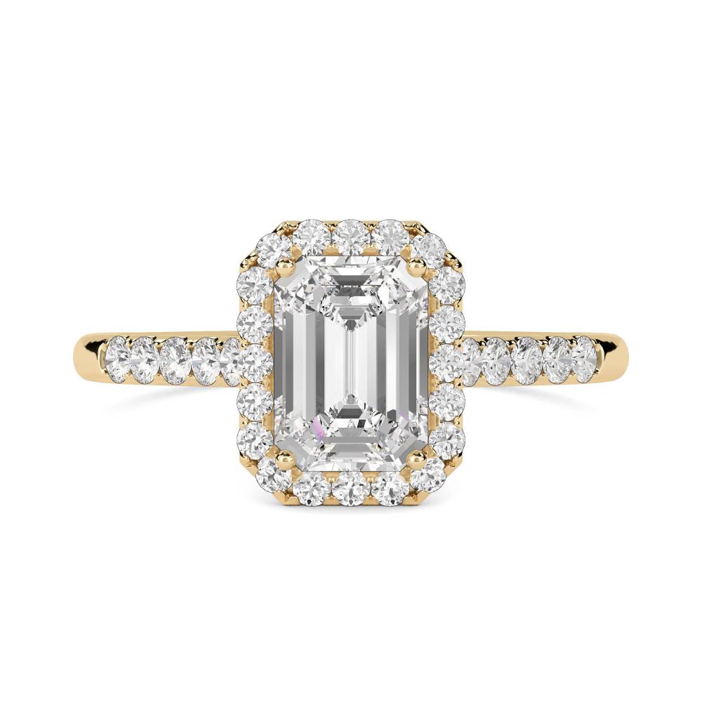 The Aura Nelda Golden Ring