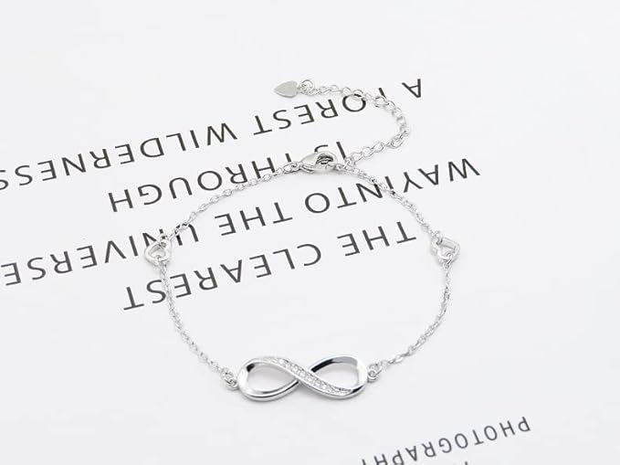 The Infinity Silver Bracelet