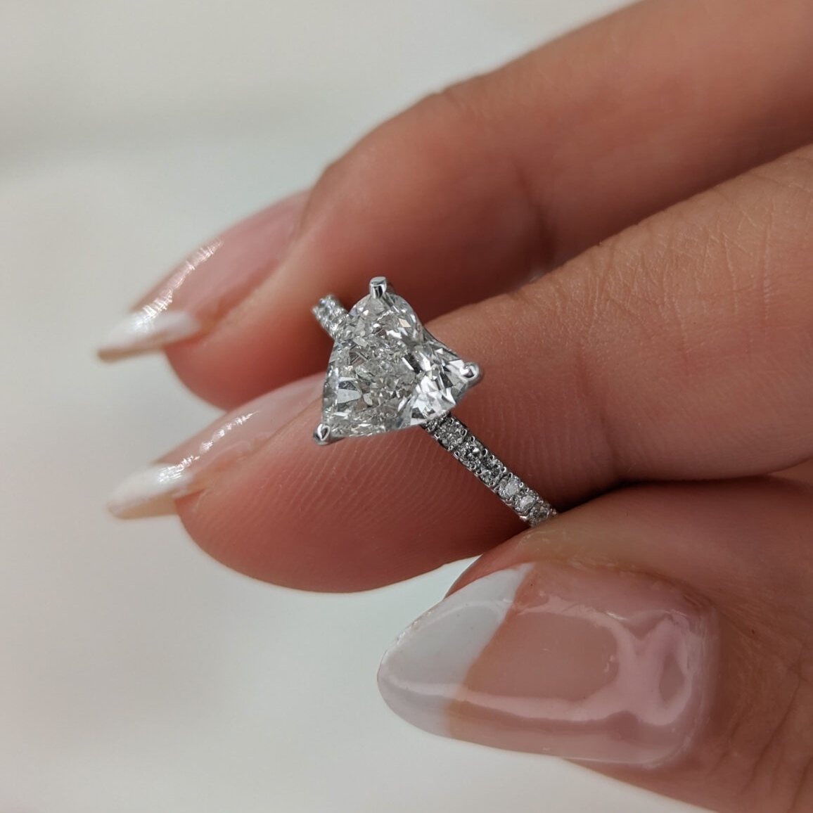 The Heart Silver Ring 