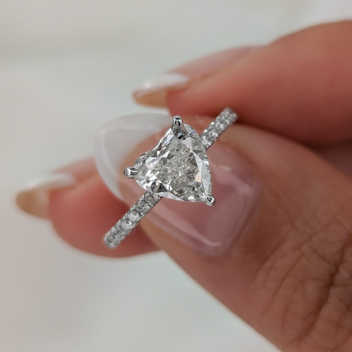 The Heart Silver Ring 