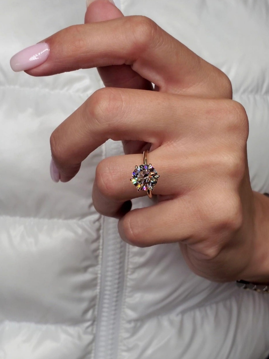 The Velma Rose Golden Ring 