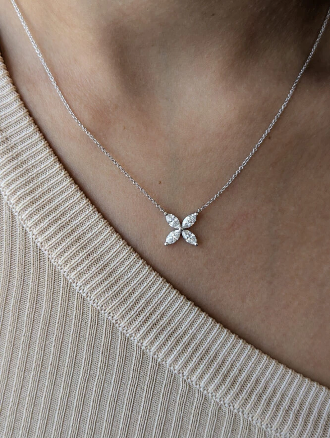 The Lisa Leaf Silver Necklace
