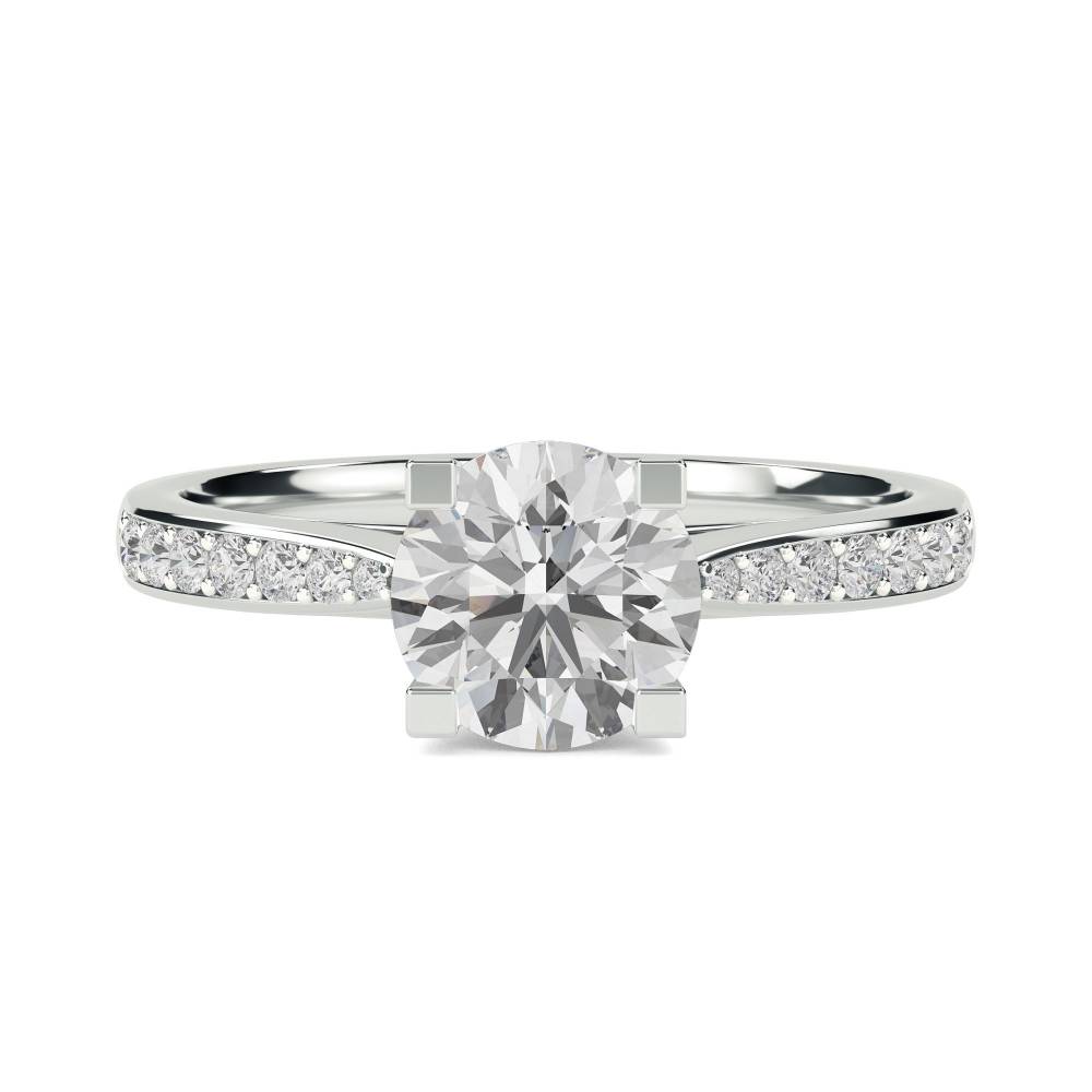 The Leonie Aura Silver Ring
