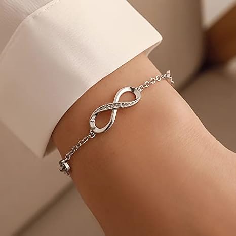 The Infinity Silver Bracelet