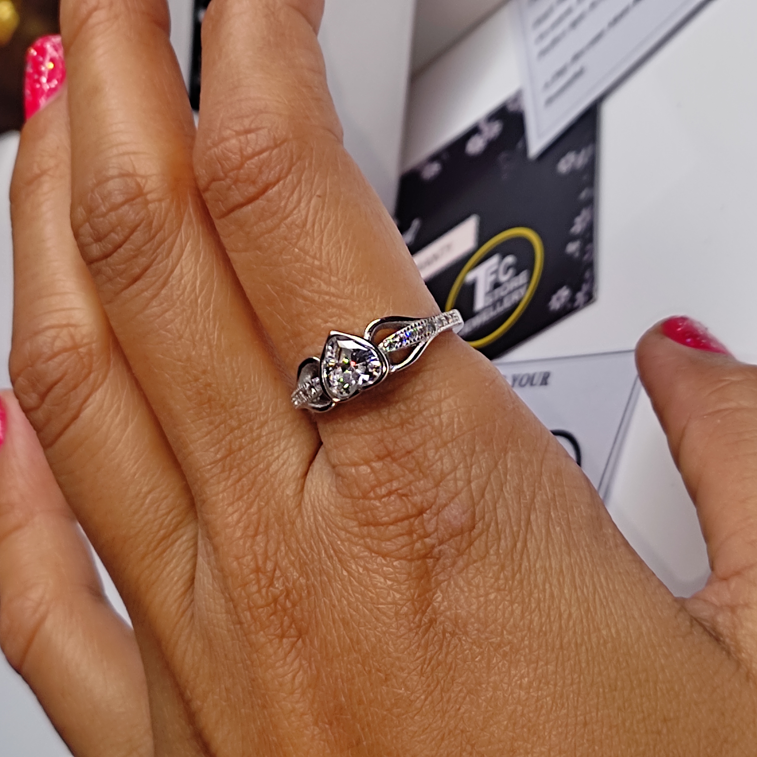 The Sia Heart Ring 