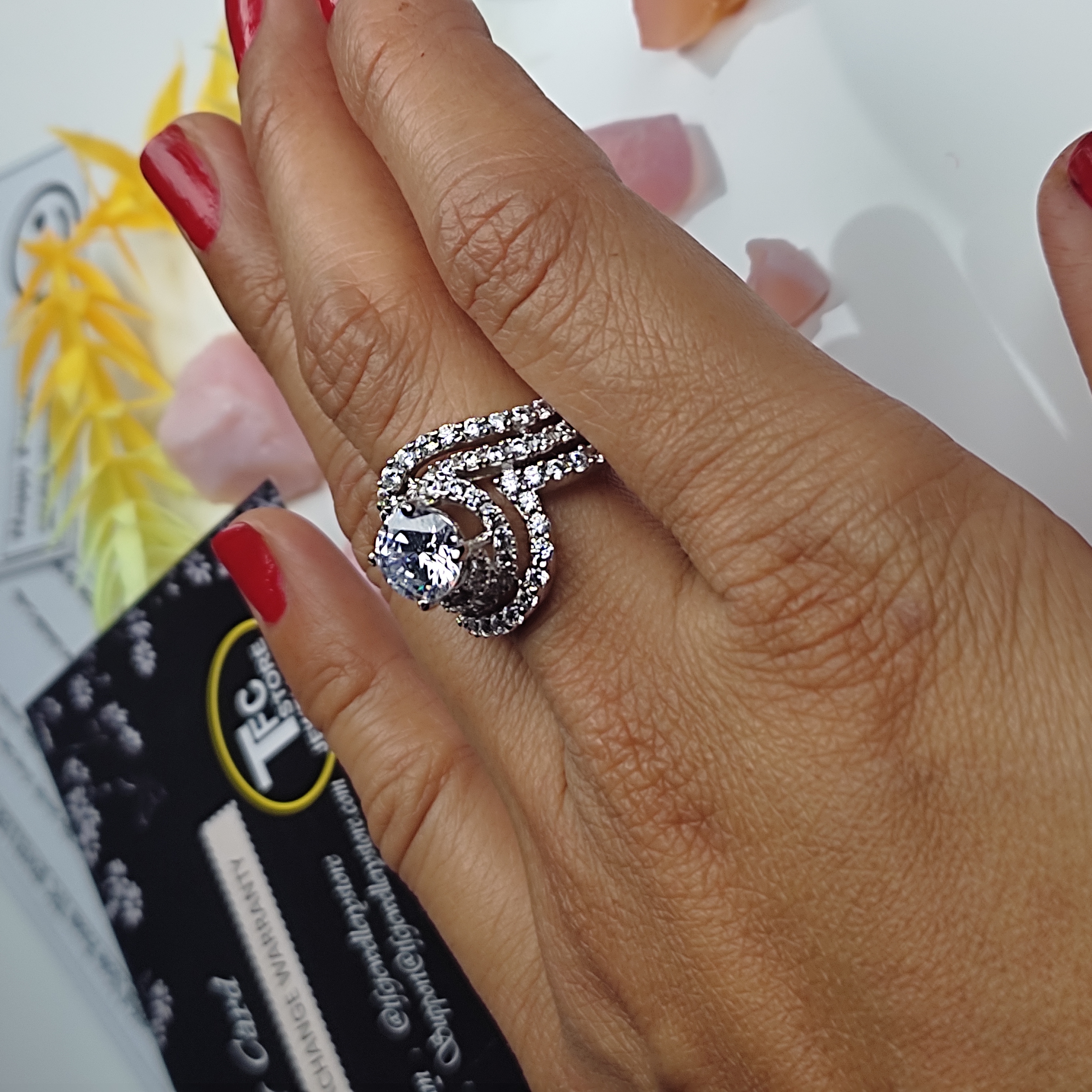 The Nia Queen Silver Ring 