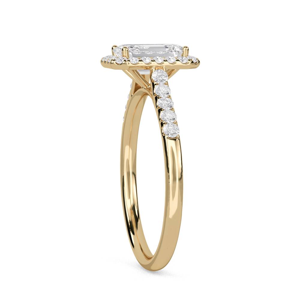 The Aura Nelda Golden Ring