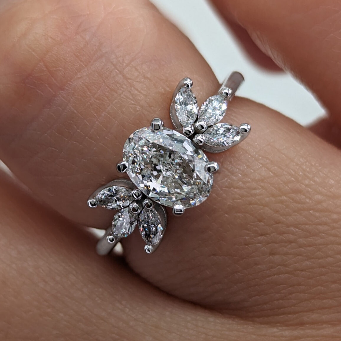 The Amelia Silver Ring 
