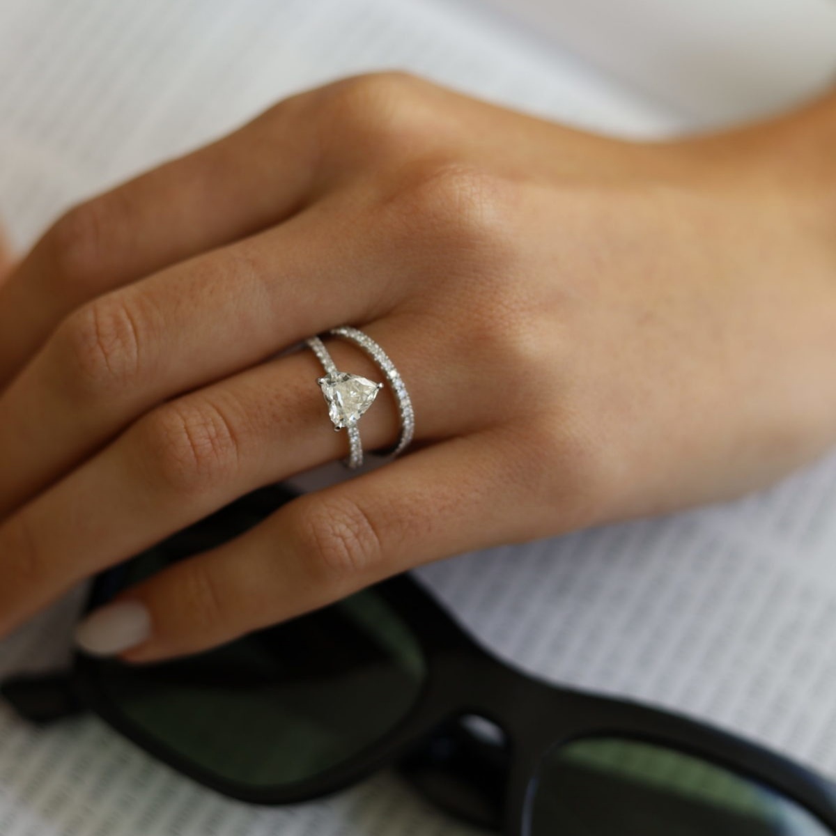 The Heart Silver Ring 