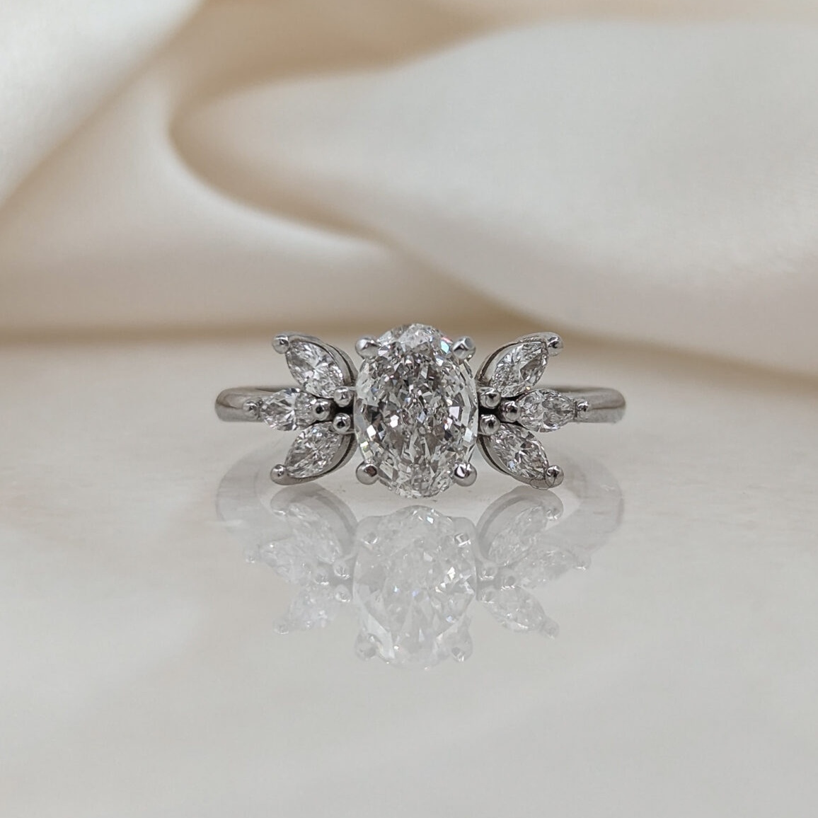 The Amelia Silver Ring 