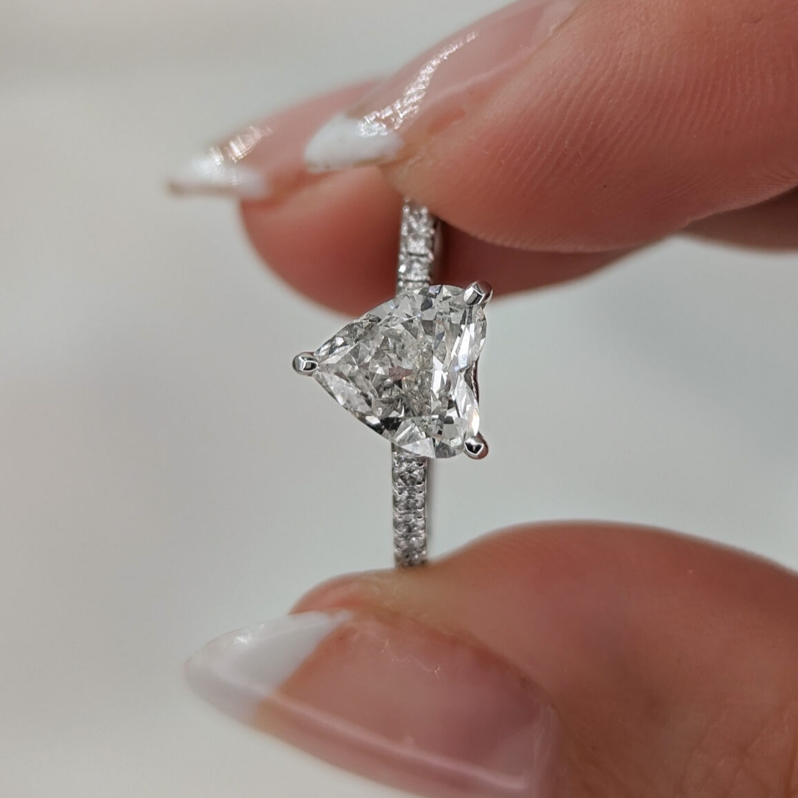 The Heart Silver Ring 