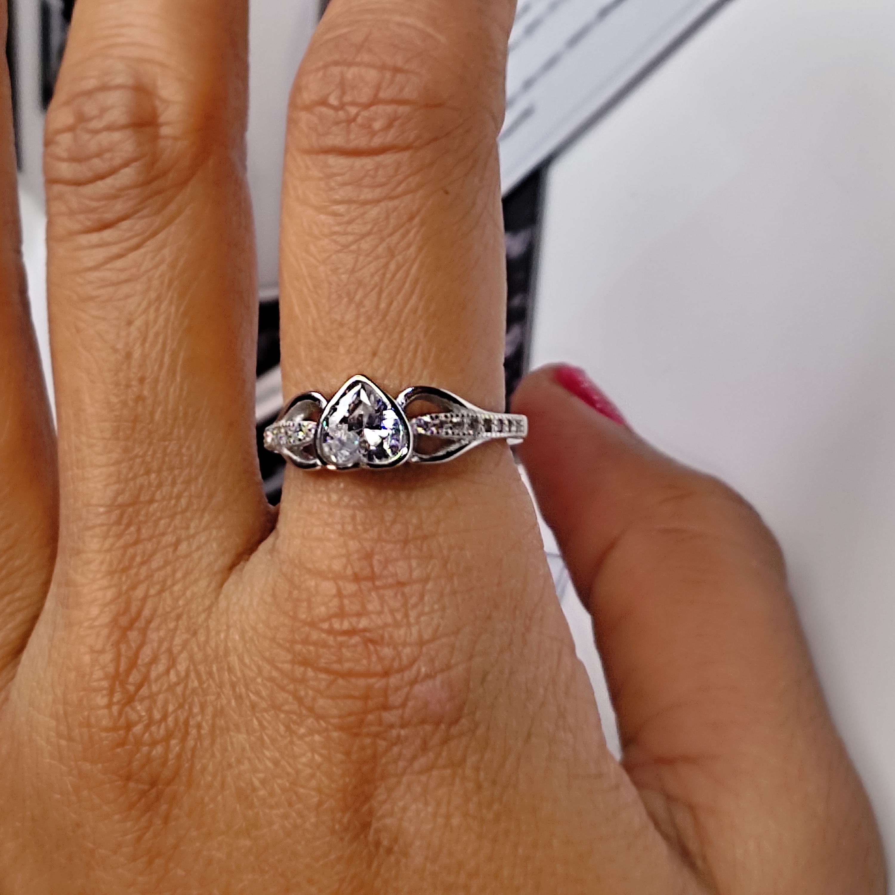 The Sia Heart Ring 