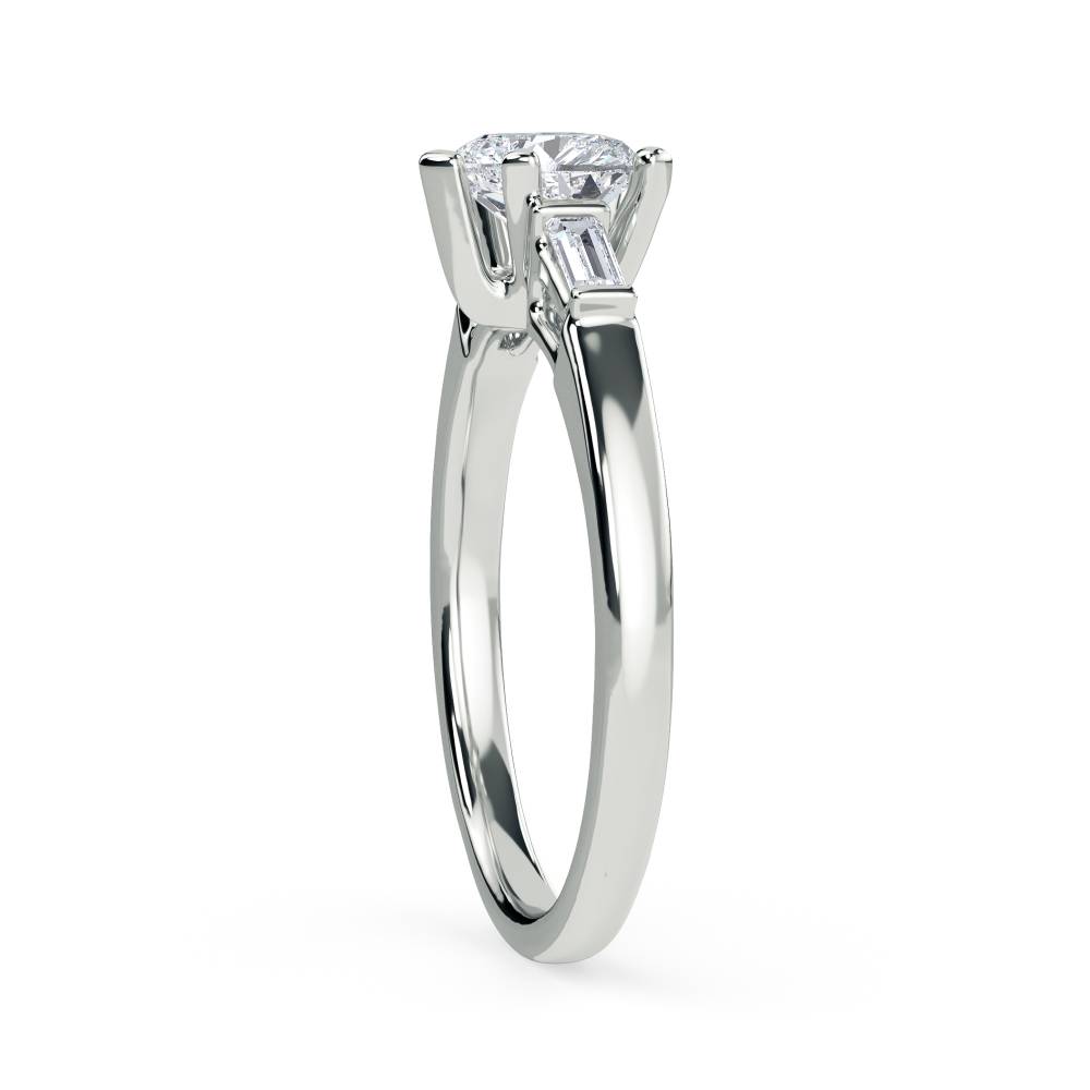 The Her Favorite Heart Silver Ring 
