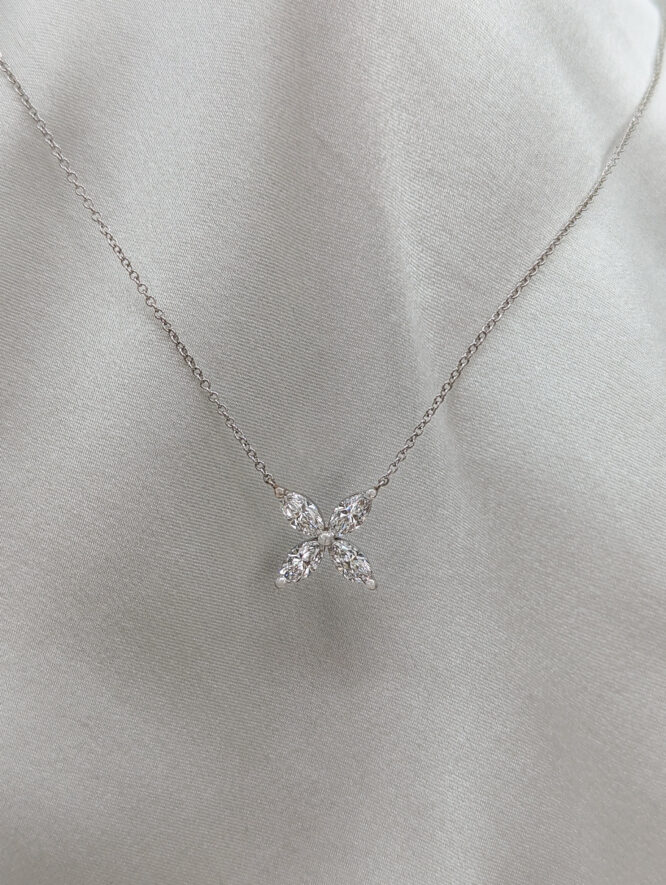 The Lisa Leaf Silver Necklace
