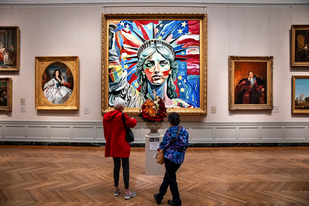Empress Of Freedom Oil Painting (2025)