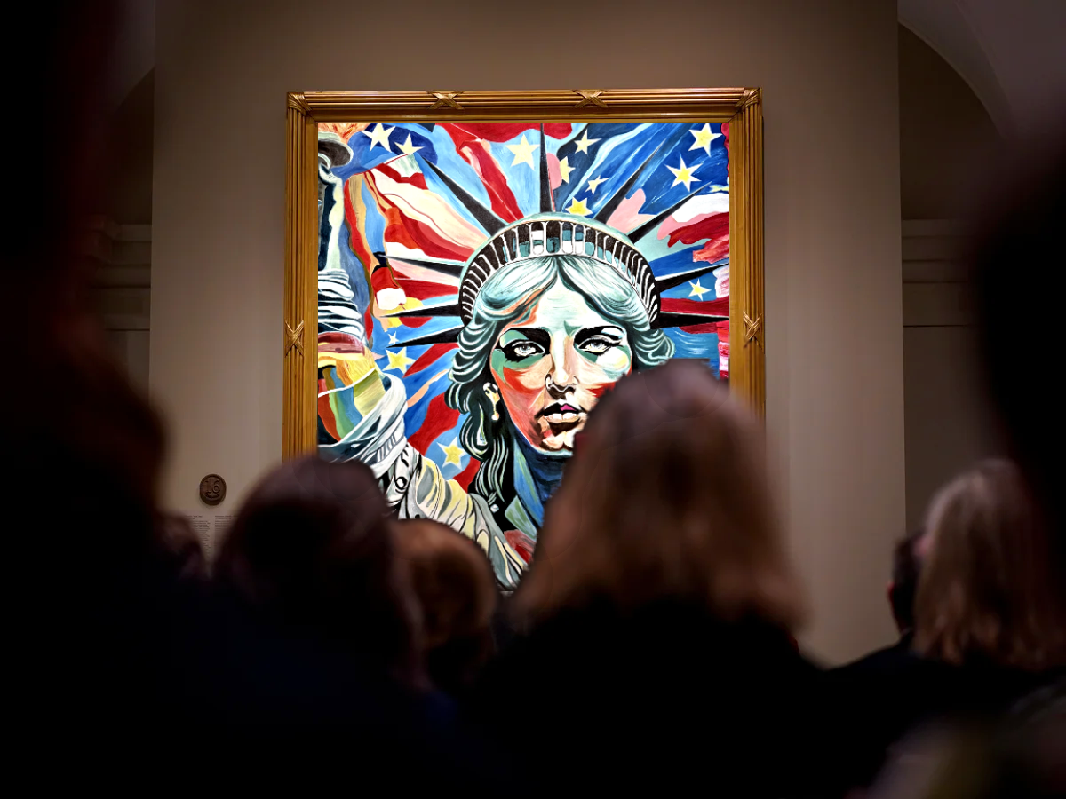 Empress Of Freedom Oil Painting (2025)
