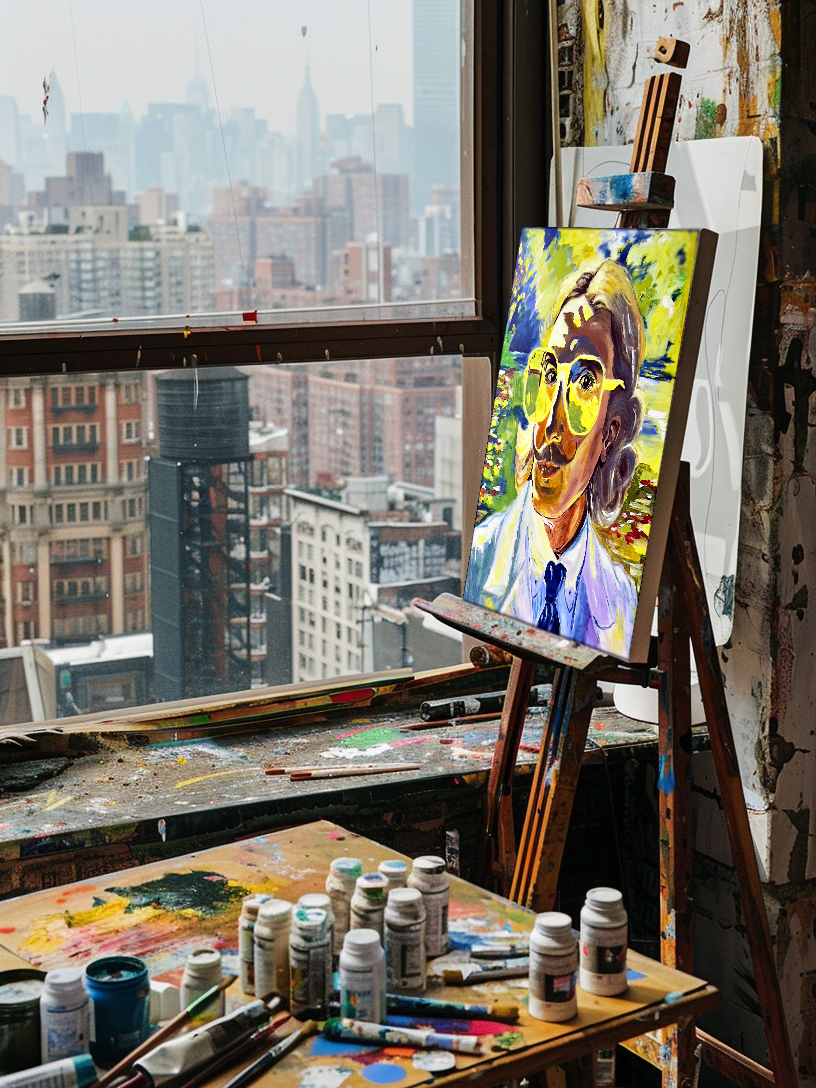 Sunny Day Oil Painting (2024)