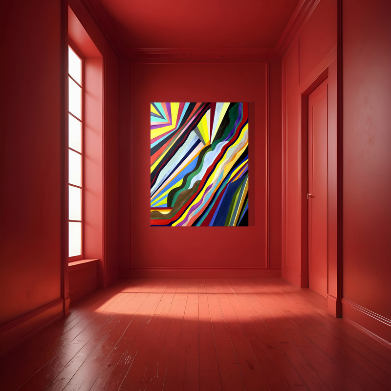 Abstract Geometric Painting (2024)