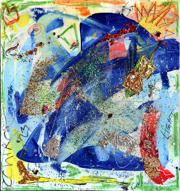Abstract Expressionist Painting { 2023 }
