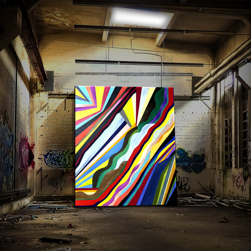 Abstract Geometric Painting (2024)