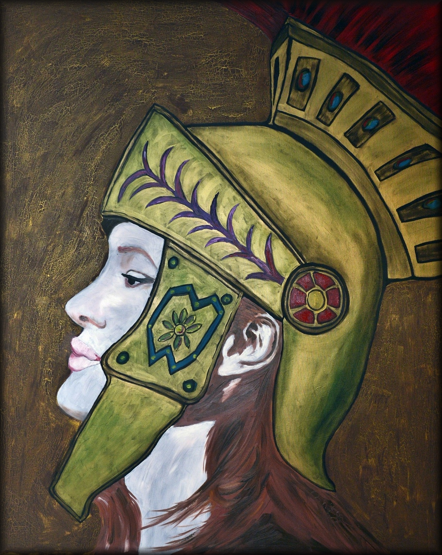 DOMINA - Original Oil Painting (2010)