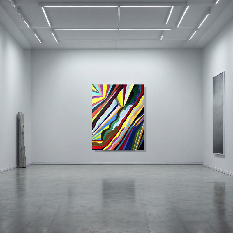 Abstract Geometric Painting (2024)