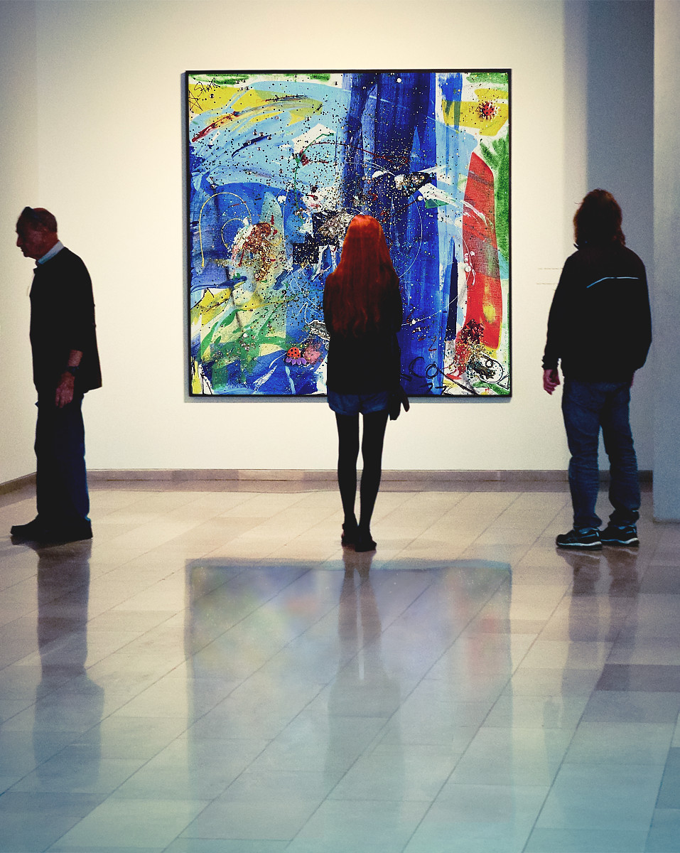 Abstract Expressionist Painting { 2023 }