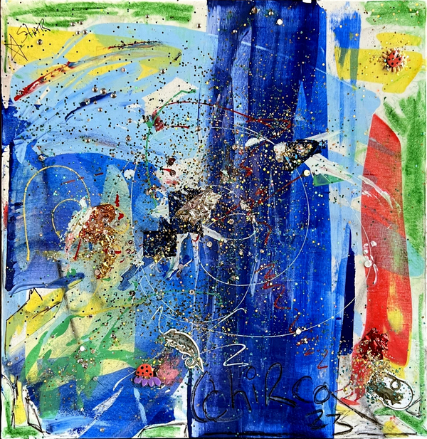 Abstract Expressionist Painting { 2023 }