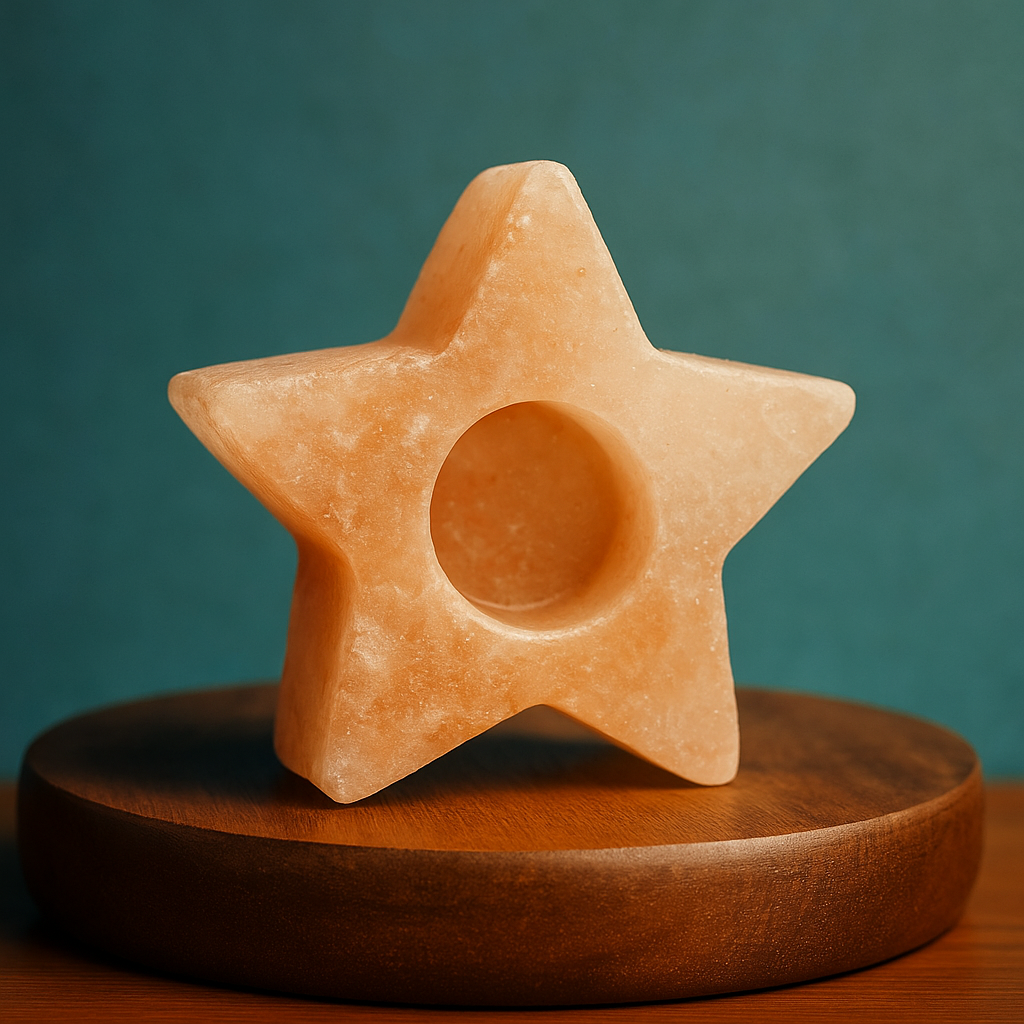 Star-Shaped Candle Holder