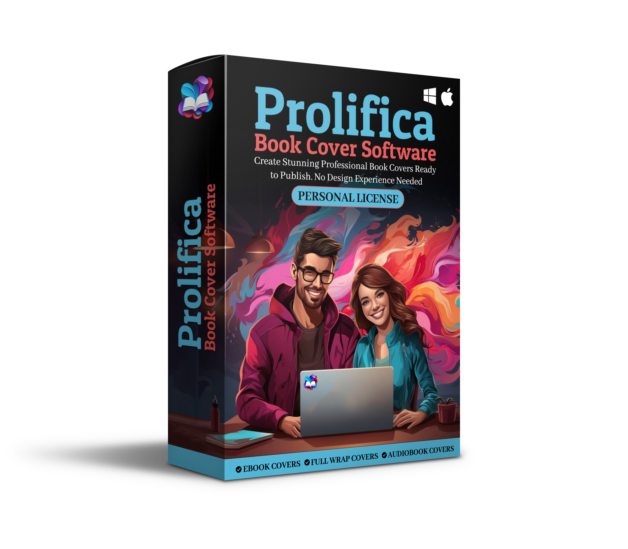 Prolifica Book Cover Software - Personal License