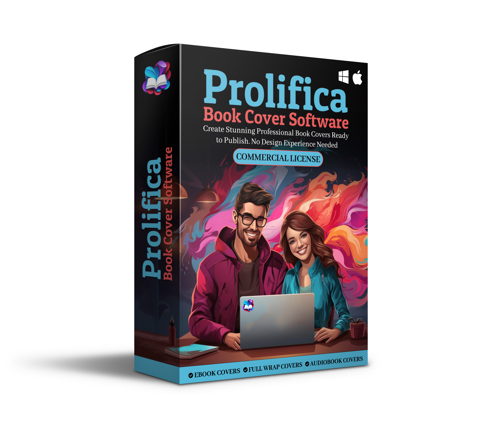 Prolifica Book Cover Software - Personal License