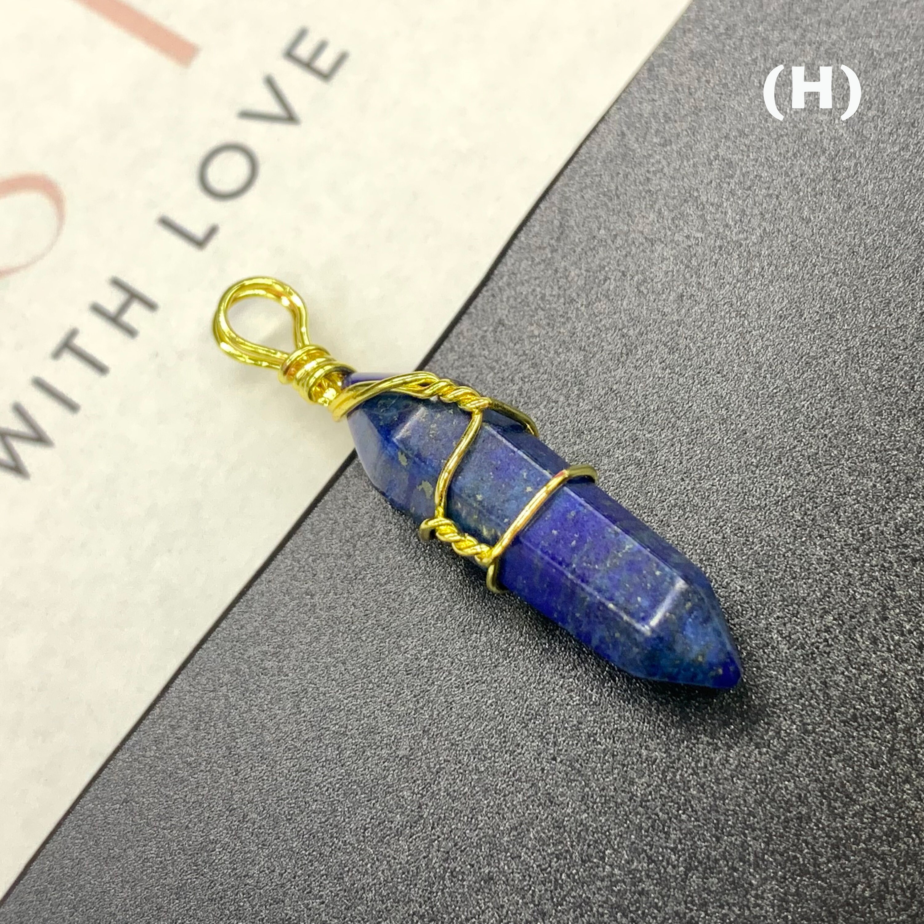 Natural Goldstone Crystal Stones Necklace