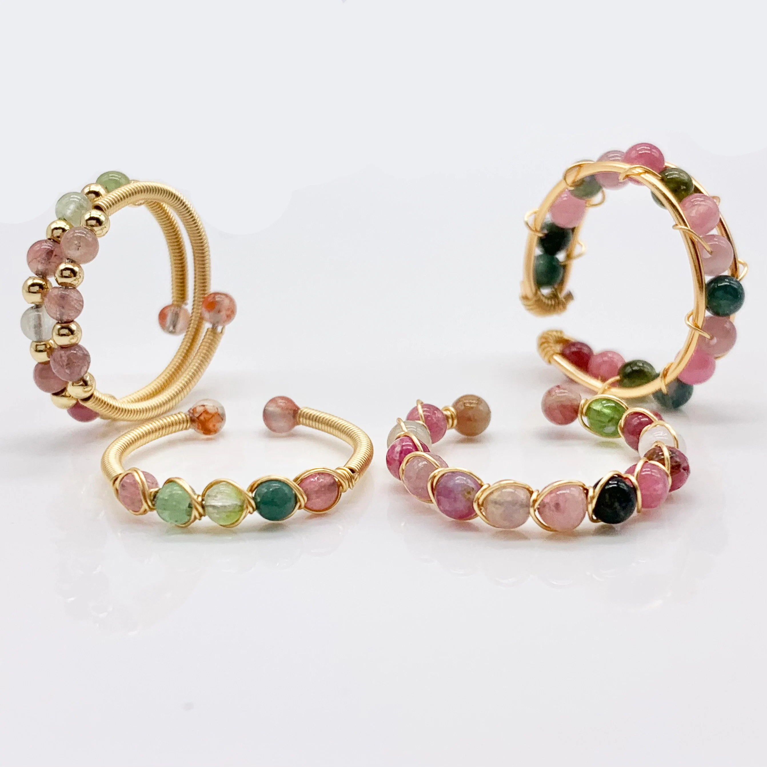 Colorful Dainty Spinner Fidget Ring