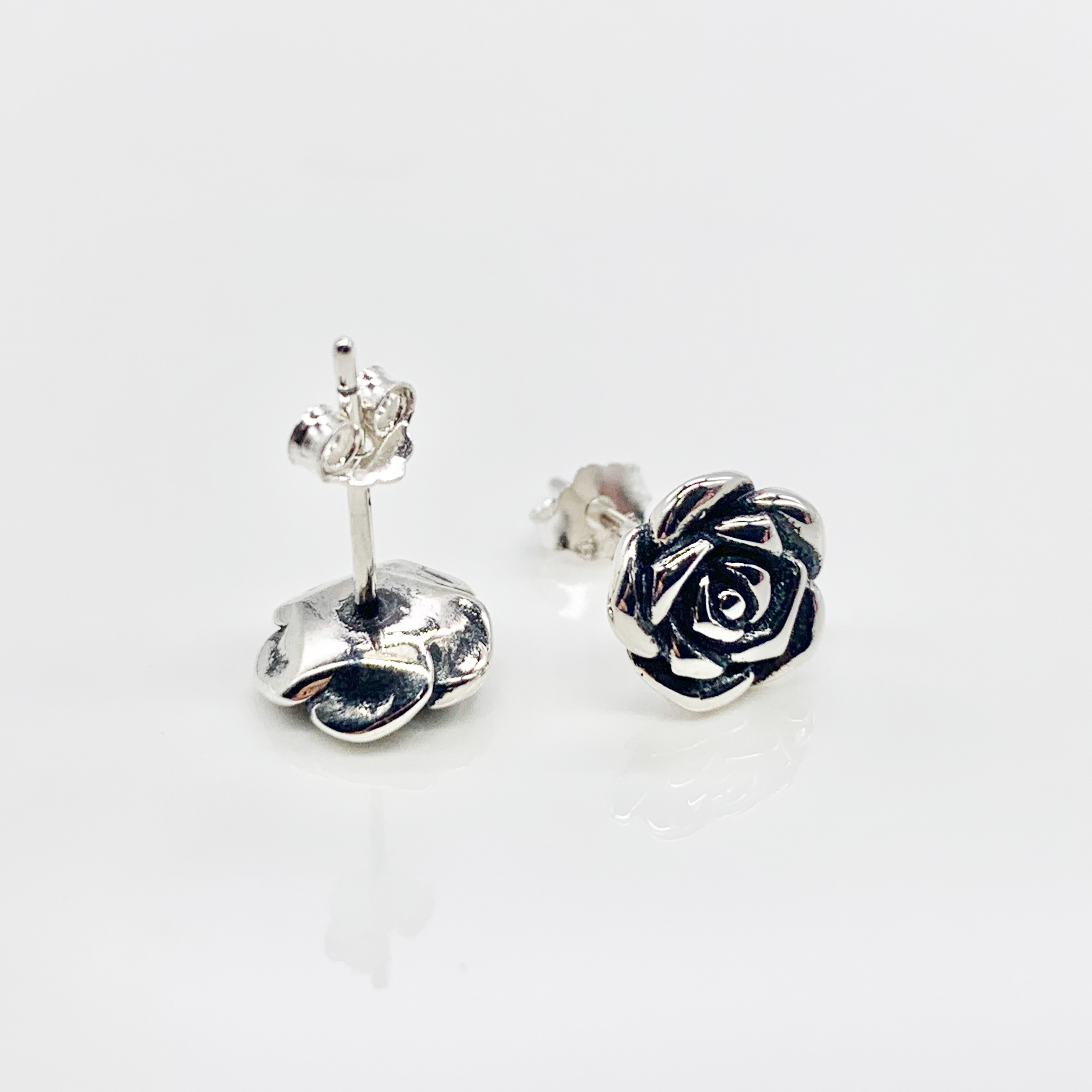 Flower Earrings—Premium Real S925 Silver