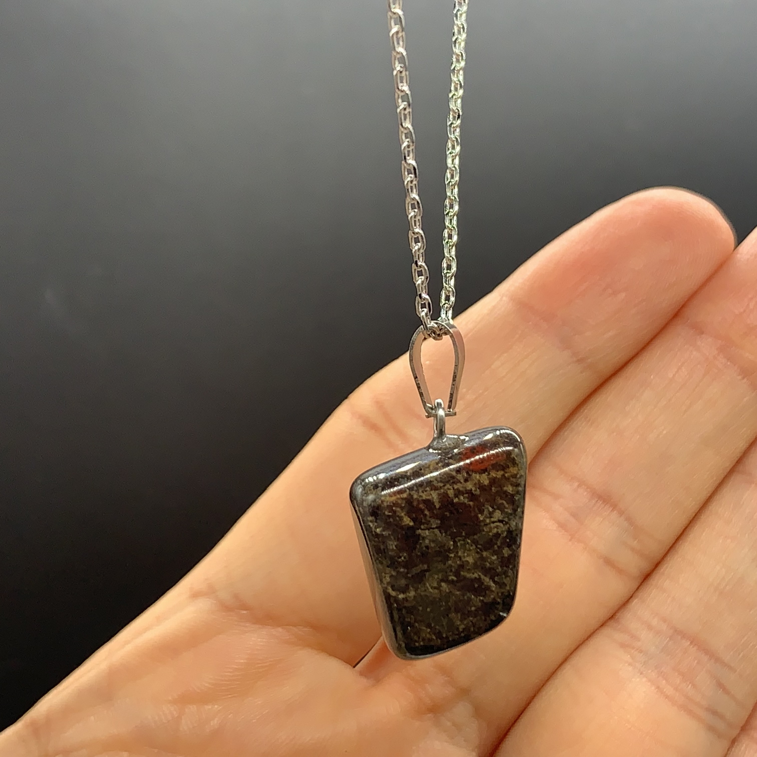 Natural Crystal Gemstone Necklace 