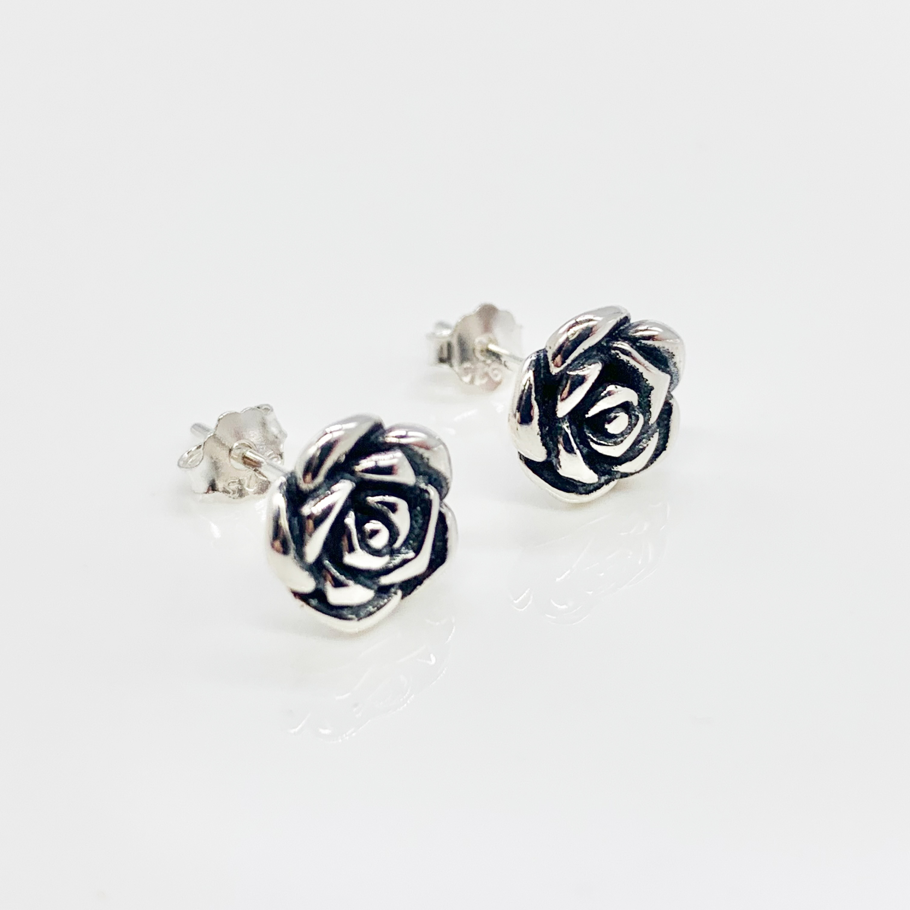 Flower Earrings—Premium Real S925 Silver
