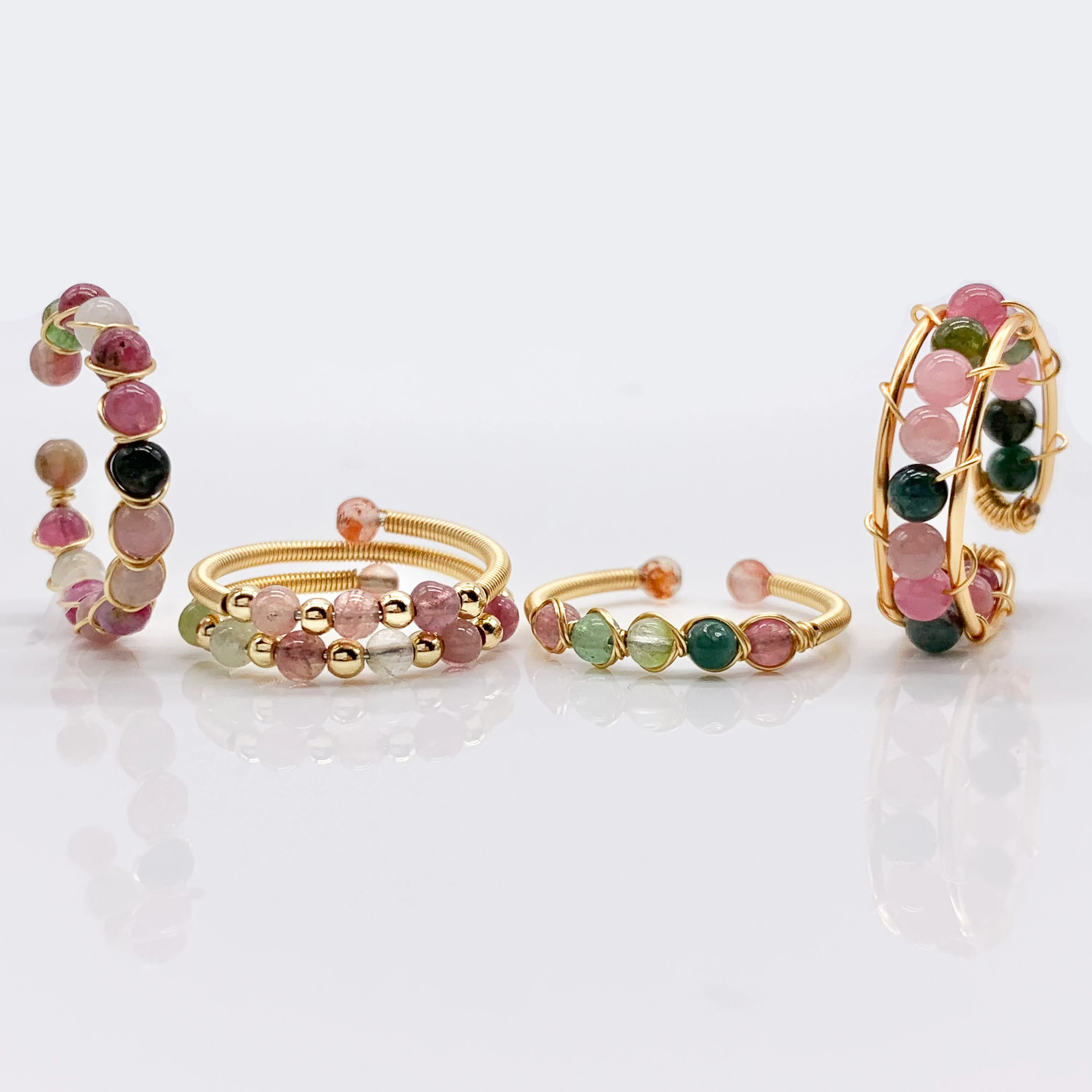 Colorful Dainty Spinner Fidget Ring