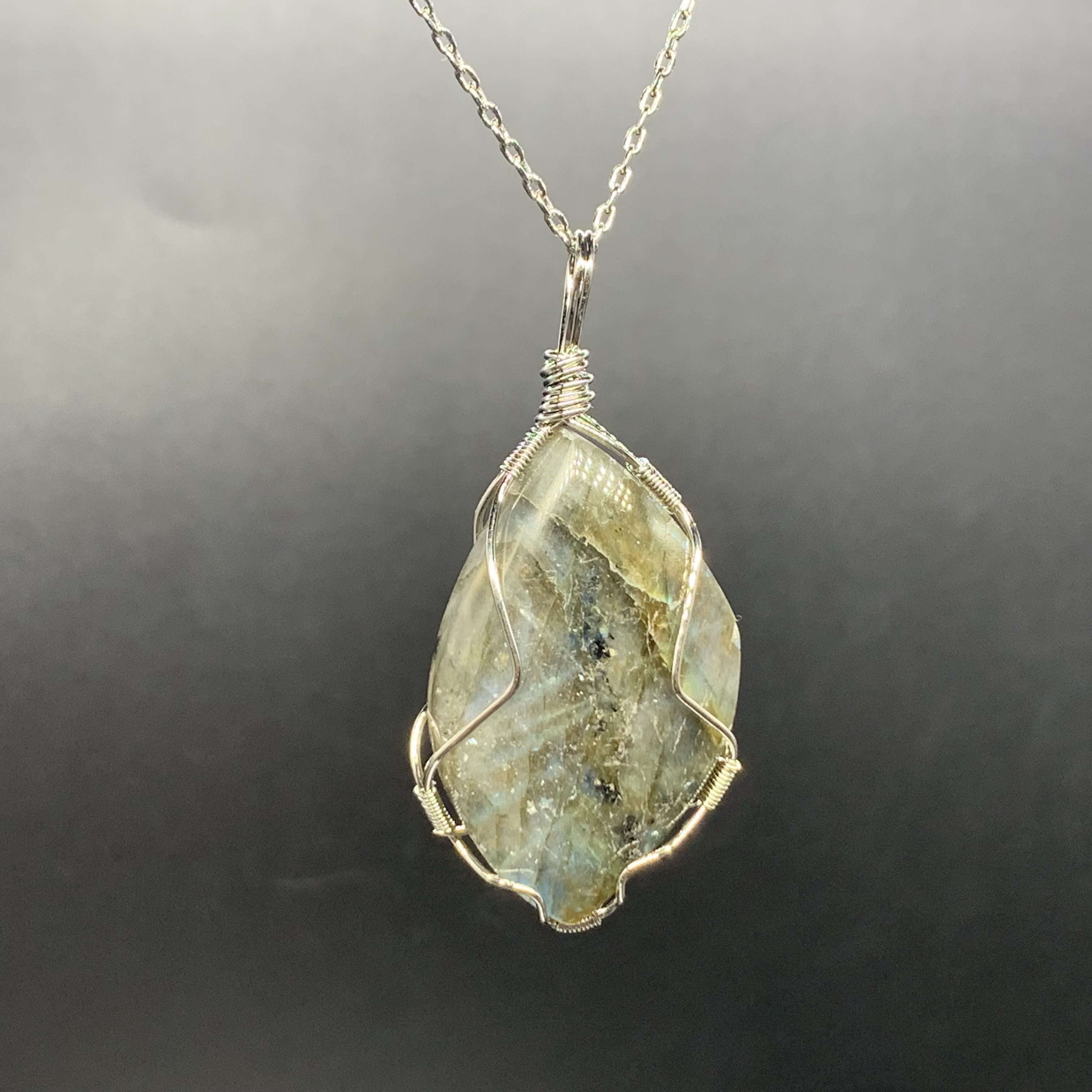 Natural Crystal Gemstone  Handmade Necklaces