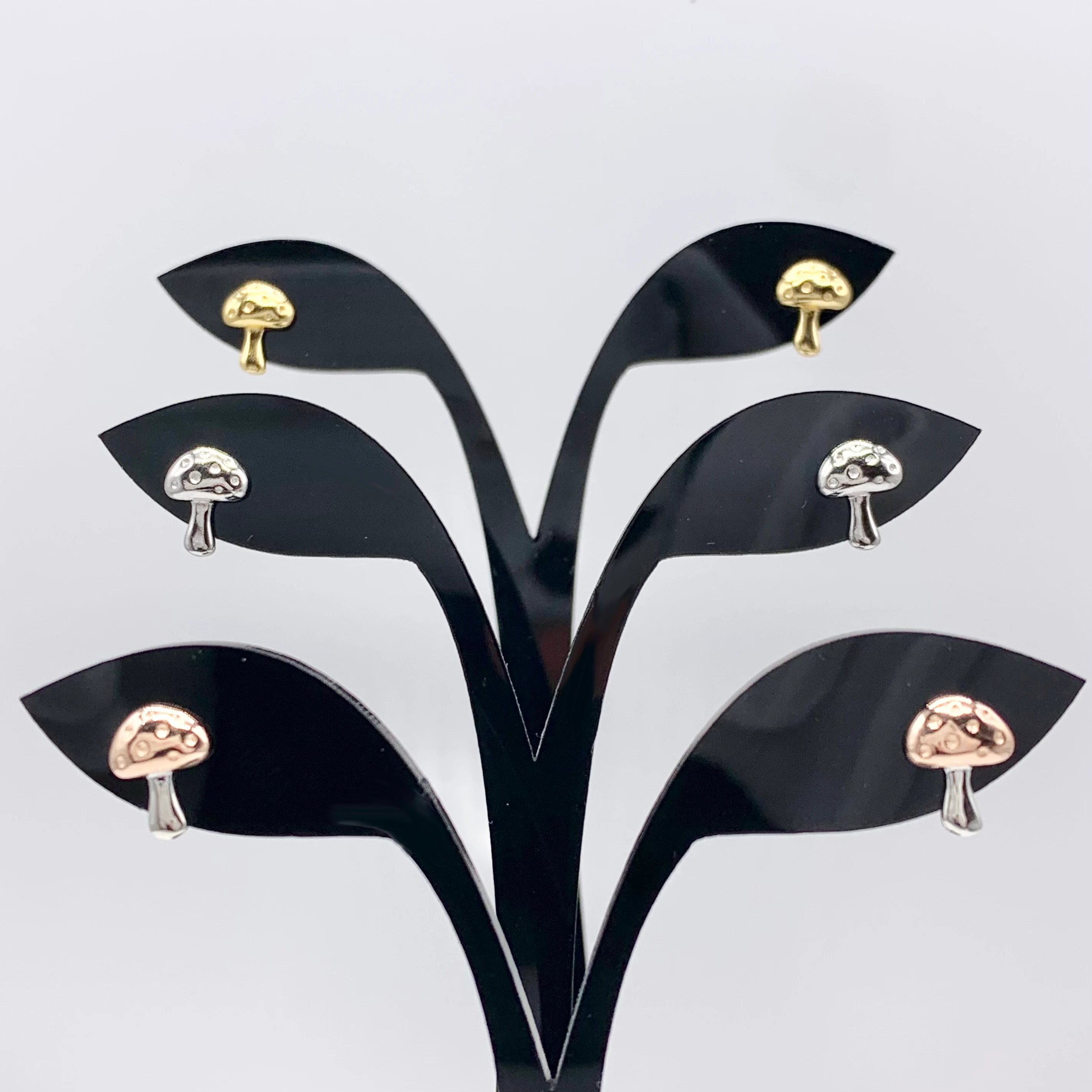 Mushroom Earrings - S925 Silver Earrings for Mushroom lovers