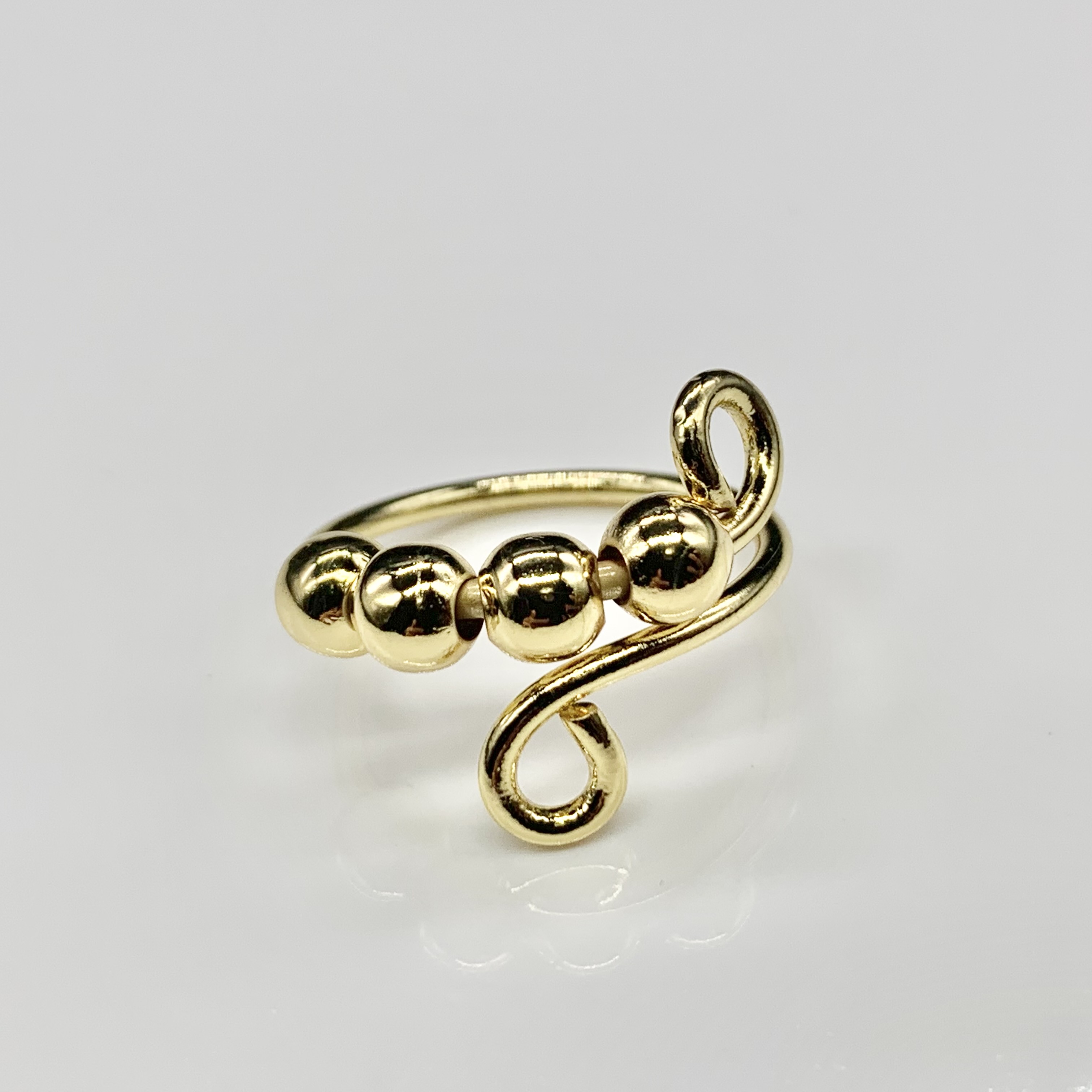 Dainty Fidget Spinner Ring