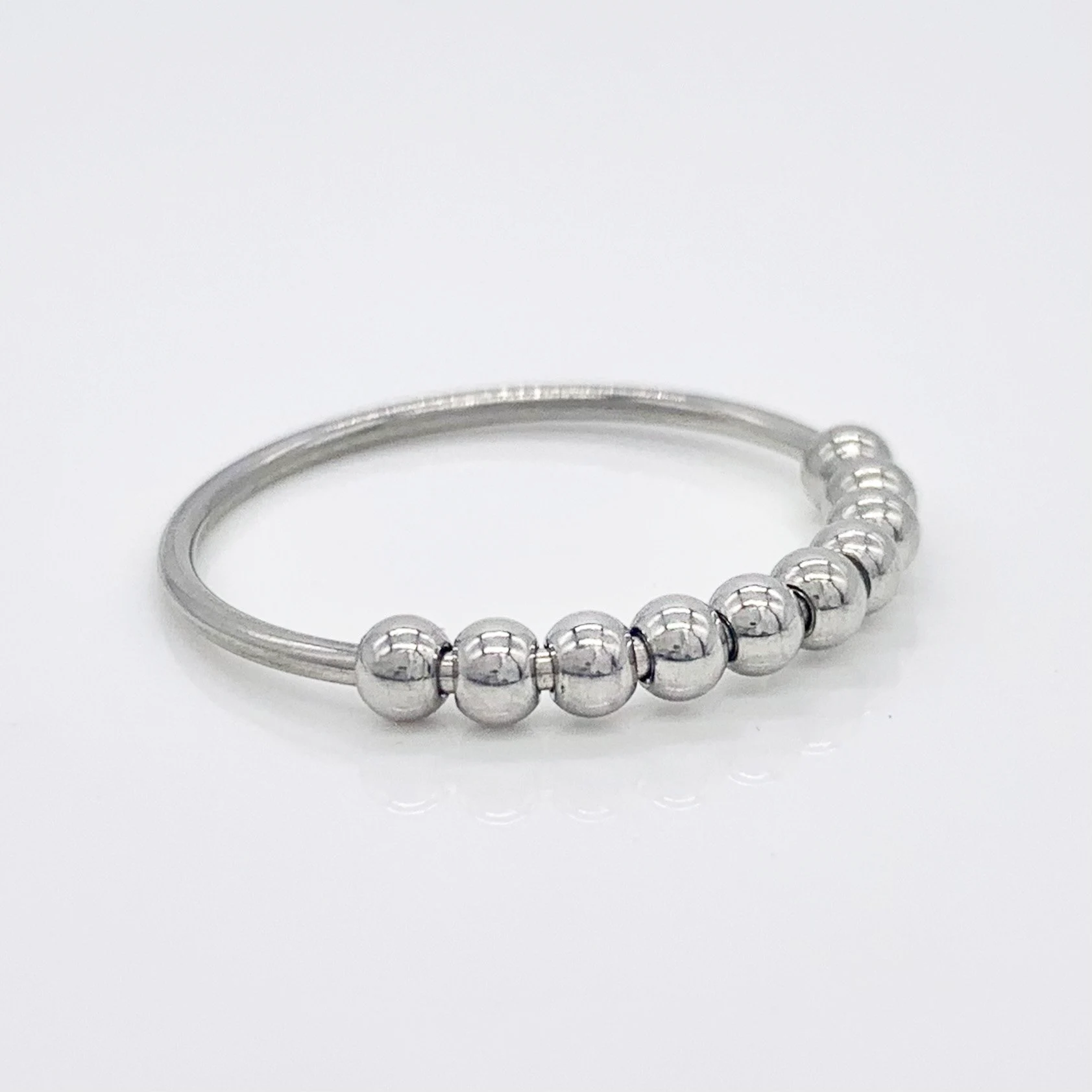 Dainty  Fidget Spinner Ring