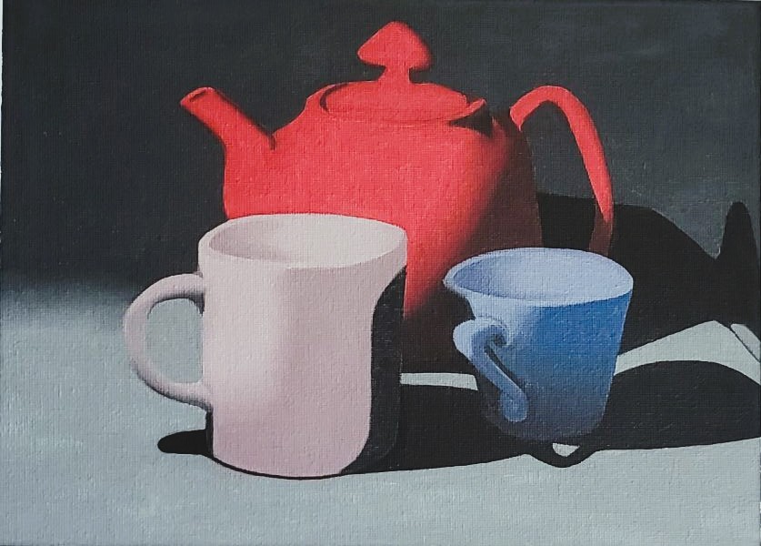 Red Tea Pot  OL202411