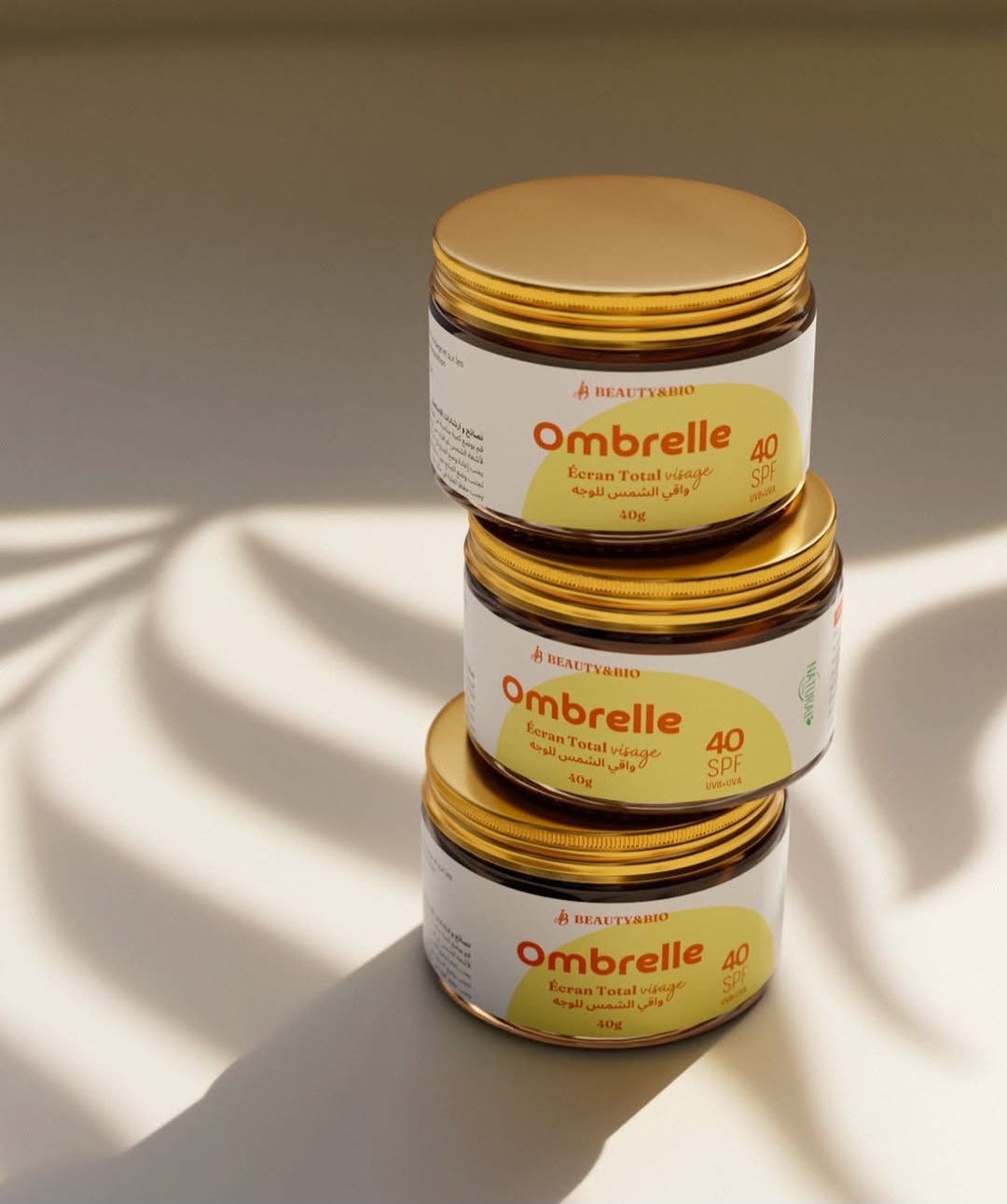 Crème solaire visage