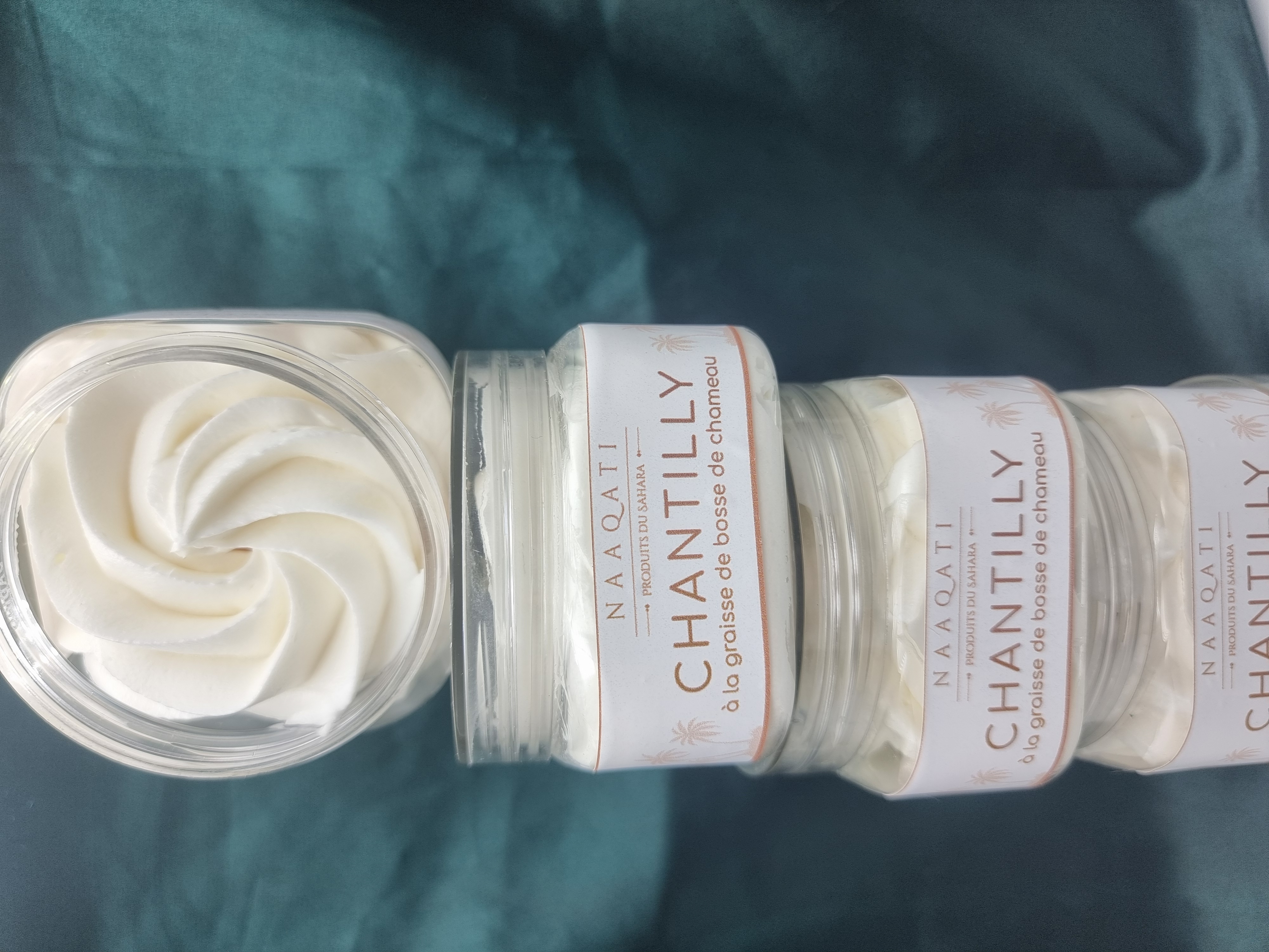 Chantilly à la graisse de bosse de chameau